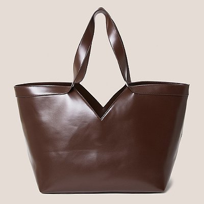 Bolsa Dudalina Tote Yves Ve27 Marrom Feminino