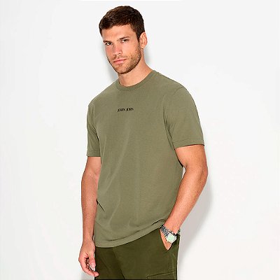 Camiseta John John Clean Ve27 Verde Masculino
