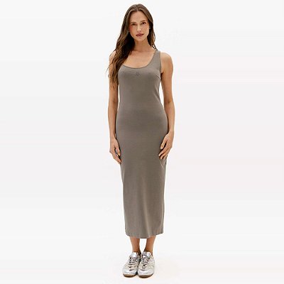 Vestido Easy Lança Perfume Midi Justo Ve27 Verde Feminino