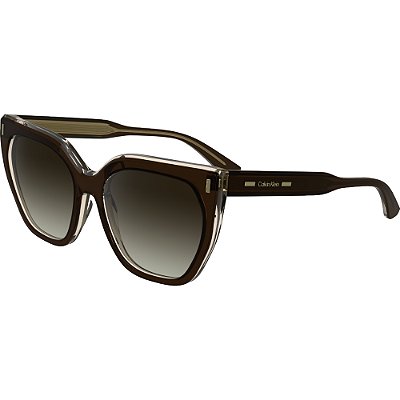 Óculos de Sol Calvin Klein 24535S 226 Marrom Feminino