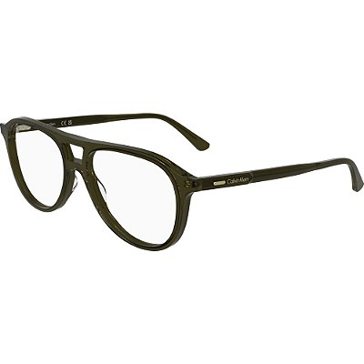 Armação Calvin Klein 25519 330 Bege Masculino
