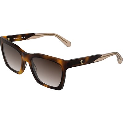 Óculos de Sol Calvin Klein Jeans 26606S 235 Marrom Feminino