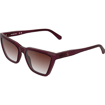 Óculos de Sol Calvin Klein Jeans 26626S 605 Bordô Feminino