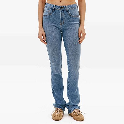 Calça Jeans Easy Lança Perfume Bootcut Ve27 Azul Feminino