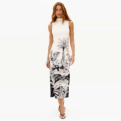 Vestido Lança Perfume Super Midi Ve27 Branco Feminino