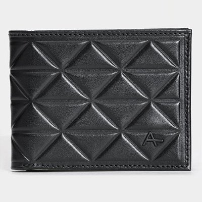 Carteira Aramis Couro Poligon Ve27 Preto Masculino
