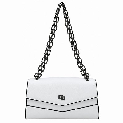 Bolsa Shoulder Colcci Satchel Ve27 Off White Feminino