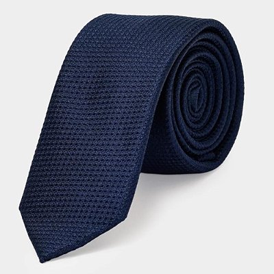 Gravata Aramis Seda Lazur Ve27 Marinho Masculino