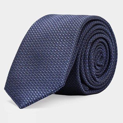 Gravata Aramis Seda Zayn Ve27 Azul Masculino