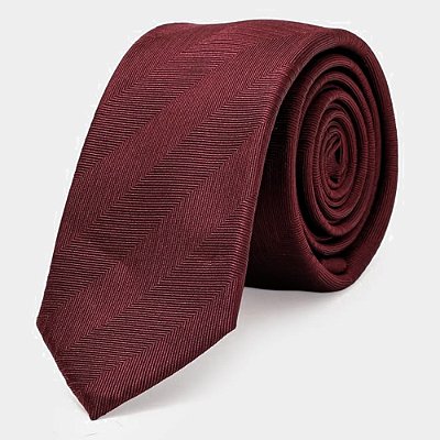 Gravata Aramis Seda Soren Ve27 Bordô Masculino