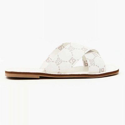 Rasteira Easy Lança Perfume Monograma Ve27 Cinza Feminino