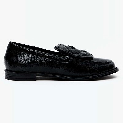 Mocassim Easy Lança Perfume Lingueta Ve27 Preto Feminino