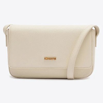 Bolsa Tiracolo Anacapri Estruturada Off White Feminino