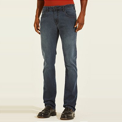 Calça Jeans Forum Paul Slim Ve27a Azul Masculino