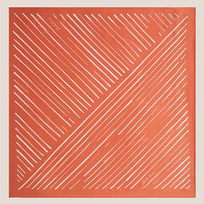 Lenço Dudalina Bandana Livia Ve27 Laranja Feminino