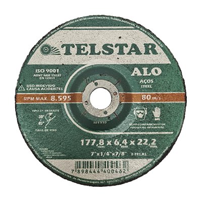 DISCO DE DESBASTE 7 X 7/8" TELSTAR