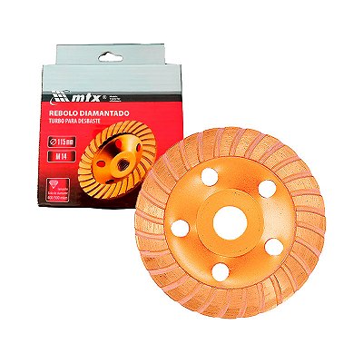 DISCO DE DESBASTE MTX DIAM. TURBO 115MM