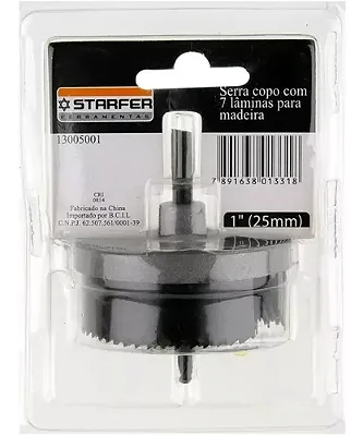 KIT SERRA COPO PARA MADEIRA STARFER 1