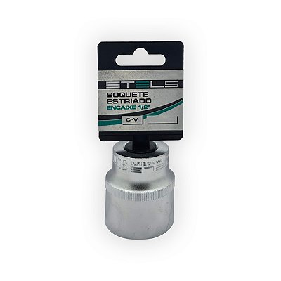 SOQUETE ESTRIADO CRV 1/2X28 MM STELS