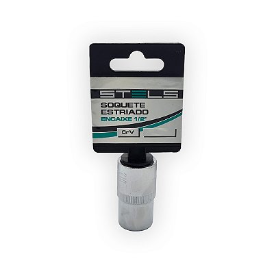 SOQUETE ESTRIADO CRV 1/2X13 MM STELS