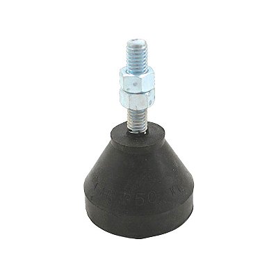 AMORTECEDOR DE BORRACHA PARA MÁQUINA 600K-1/2 4 UNIDADES