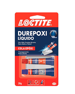 COLA ADESIVO DUREPOXI LÍQUIDO 16G