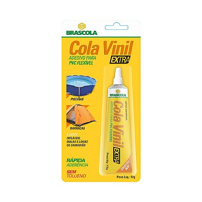 COLA VINIL 17G BLISTER BRASCOLA