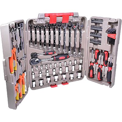 KIT FERRAMENTAS MALETA 110 PEÇAS MAYLE