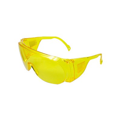 ÓCULOS DE PROTEÇÃO PANDA AMARELO KALIPSO