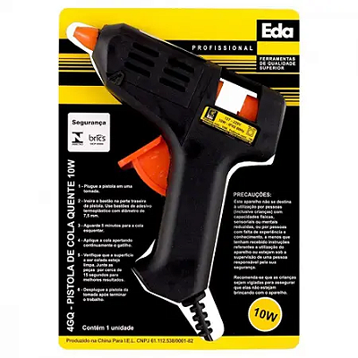 PISTOLA PARA APLICAR SILICONE EDA 10W BIVOLT 4GQ