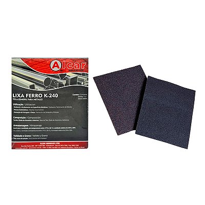 LIXA DE FERRO ALCAR 120 C/25 -K240-