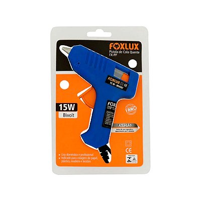 PISTOLA ELÉTRICA PARA SILICONE FOXLUX 15W COMPACTA E EFICIENTE