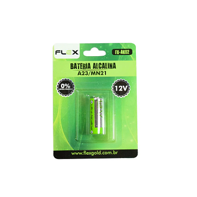 BATERIA 12V 23A FLEX PARA ALARME E CONTROLES - UNIDADE