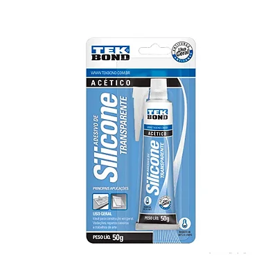 SILICONE ACÉTICO INCOLOR TEKBOND 50G