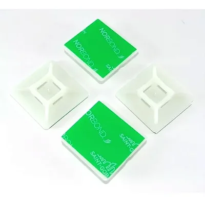Fixador Auto Adesivo Branco