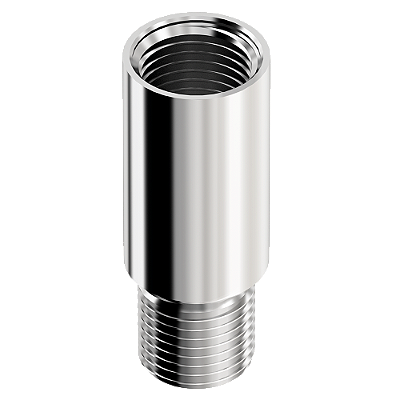 Extensão de Latão Cromado Macho x Fêmea 1/2"" x 40 mm
