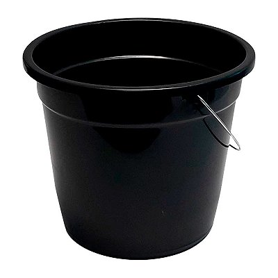 BALDE PLASTICO 15LT ECON. PRETO SHANGRILA