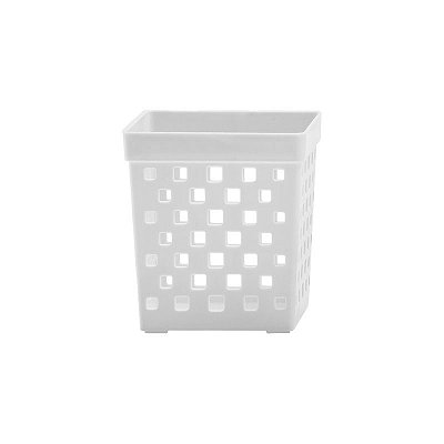 CESTO ORGANIZADOR BRANCO QUADRATTA 09X09 895