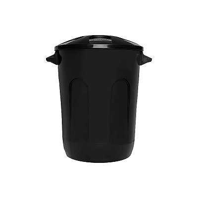 CESTO FECHADO C/ TAMPA PRETA 93L 3082