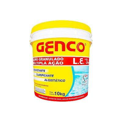 CLORO GRANULADO L.E 10KG GENCO