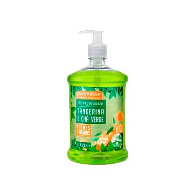 SABONETE LIQUIDO TANGERINA E CHA VERDE 1L PREMISSE