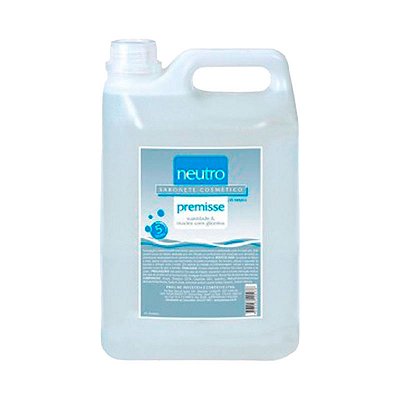 SABONETE LIQUIDO GLICERINA NEUTRO 5L PREMISSE