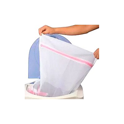 SACO PARA LAVAR ROUPA MAGIK 38X48 COM ZIPER 14