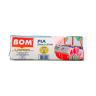 SACO PARA LIXO BOM RL. PIA C/50 BRO30