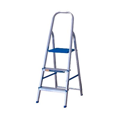 ESCADA ALUMINIO ALUMASA 03D P/120KG - RETIRA NA LOJA