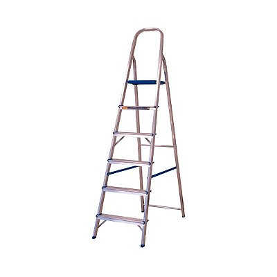 ESCADA ALUMINIO ALUMASA 06D P/120KG - RETIRA NA LOJA