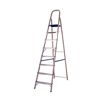 ESCADA ALUMINIO ALUMASA 08D P/120KG - RETIRA NA LOJA