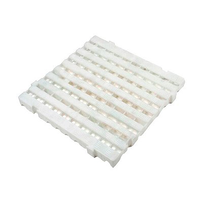 ESTRIADO PESADO BRANCO 50X50CM