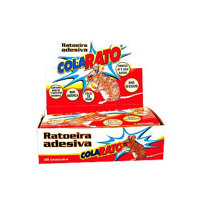 RATOEIRA ADESIVA COLA RATO