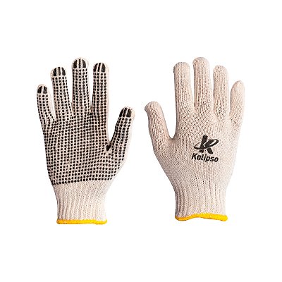 LUVA PIGMENTADA TATEX BLIST BRANCA KALIPSO